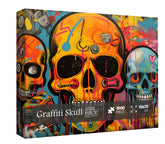 Graffiti cranio puzzle puzzle 1000 pezzi